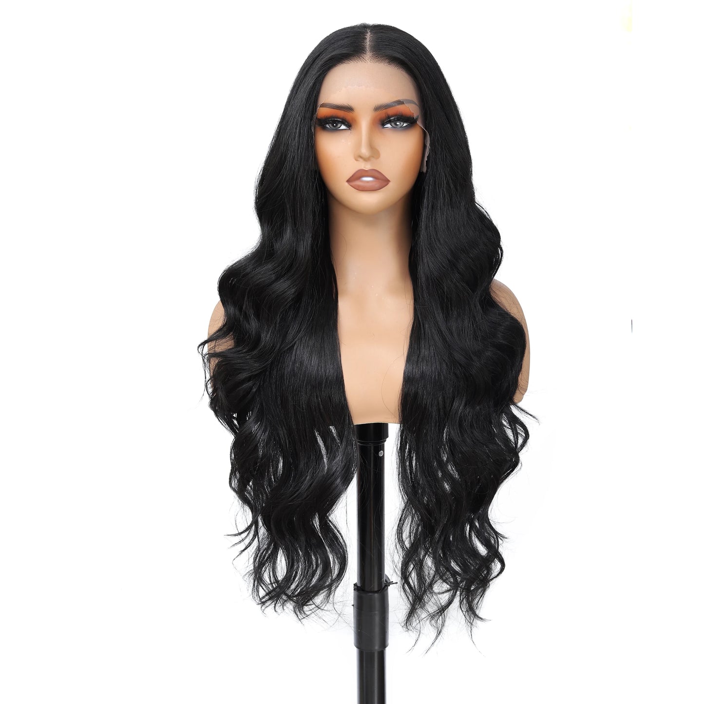 Blonde Synthetic 13*4 Lace Frontal Wigs For Women 30" inch ear to ear glueless wig Body Wave Lace Wig Highlight Cosplay Wigs
