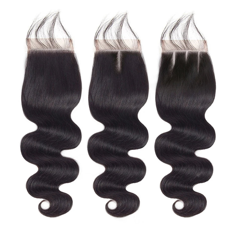 13x4 Water Wave Frontal Human Hair Brazilian Lace Frontal Closure Curly Deep Lace Frontal Closure Human Hair Virgin Hair Closure